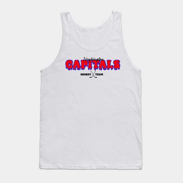 Washington hockey Tank Top by Cahya. Id